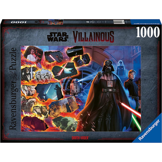 Ravensburger Disney Star Wars Villainous Darth Vader 1000 Piece Puzzle