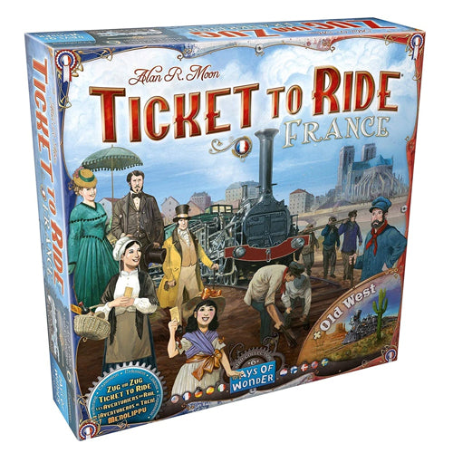 Ticket To Ride Expansion - France & Old West