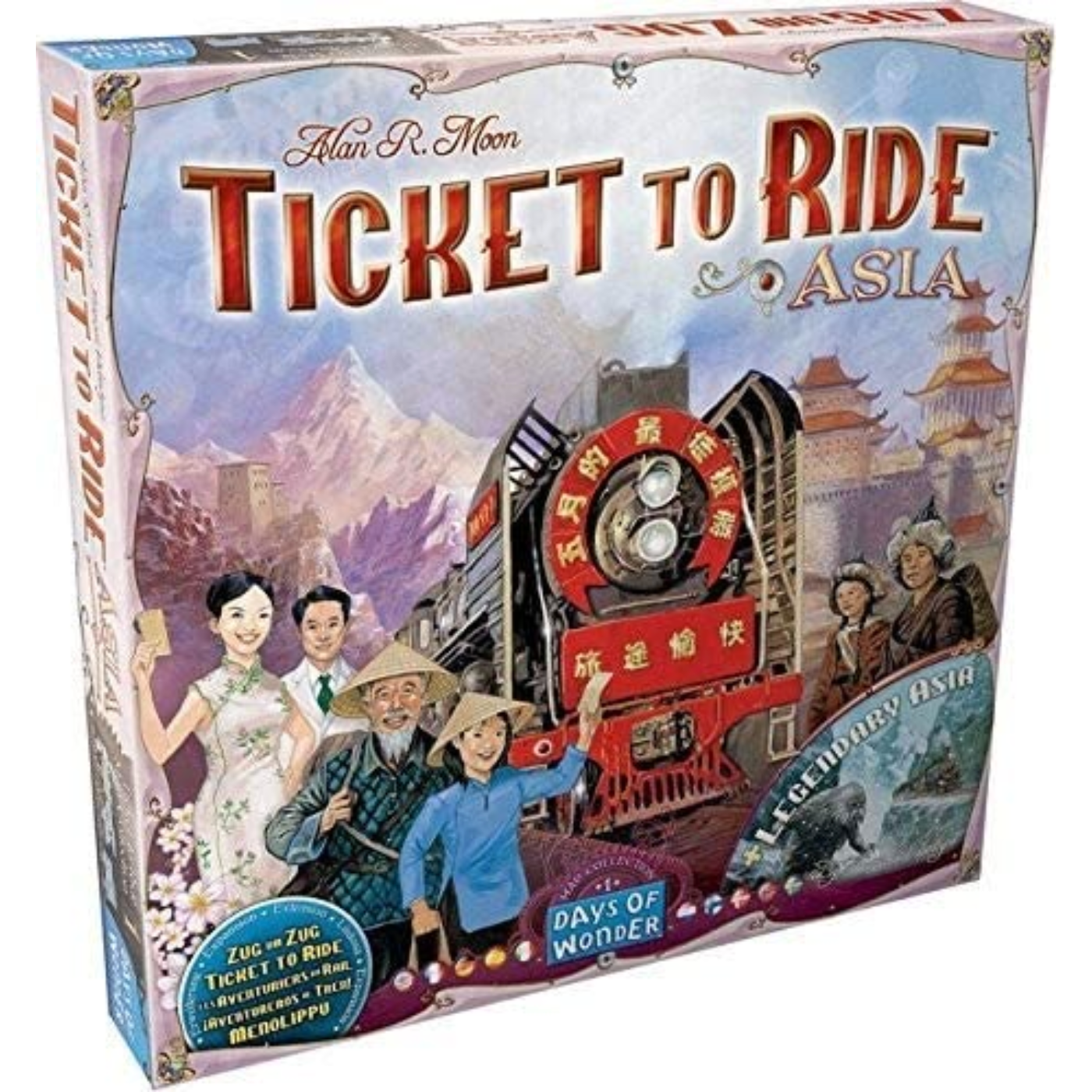 Ticket To Ride Expansion - Asia