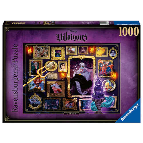 Ravensburger Villainous Ursula 1000 Piece Puzzle